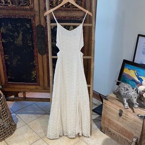 HOLLISTER Lace Maxi Sundress - S